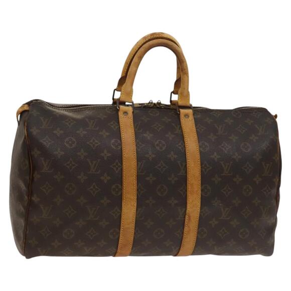 LOUIS VUITTON Monogram Keepall 45 Boston Bag M41428 - Picture 1 of 16